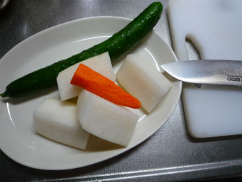冷蔵庫の余った野菜